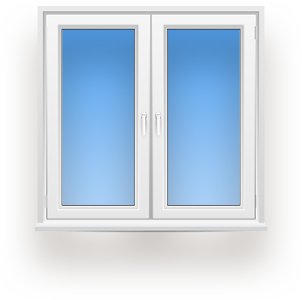Окно 2 створки